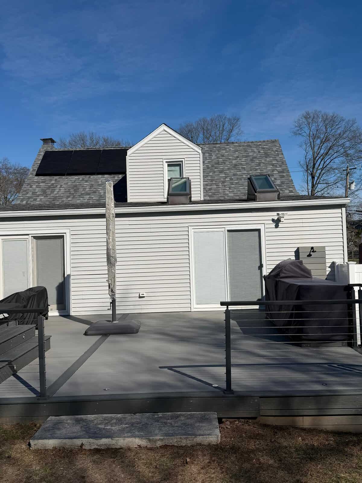 Residential solar installation by Evergreen Solar