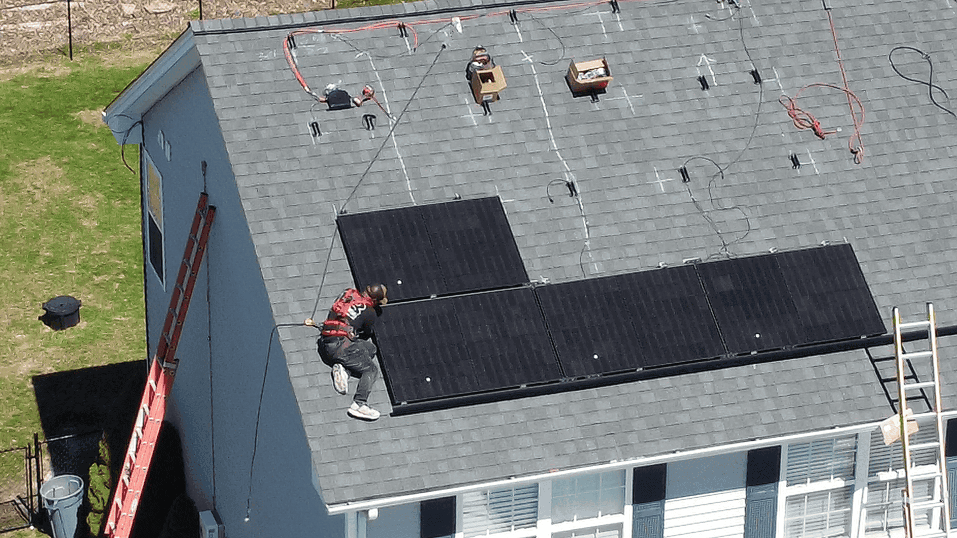 Roof and solar install photo 7 of 10