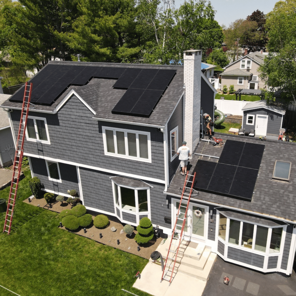 A recent Evergreen Solar customer that chose us for their solar panel installation. This customer was in Quincy, Massachusetts and left us a 5 star review.