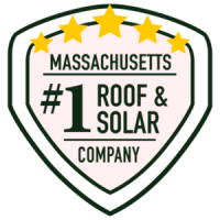 Badge that shows Massachusetts #1 Roof & Solar Company
